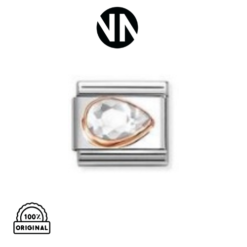 شكل تركيب روز قولدحجر زيركون White