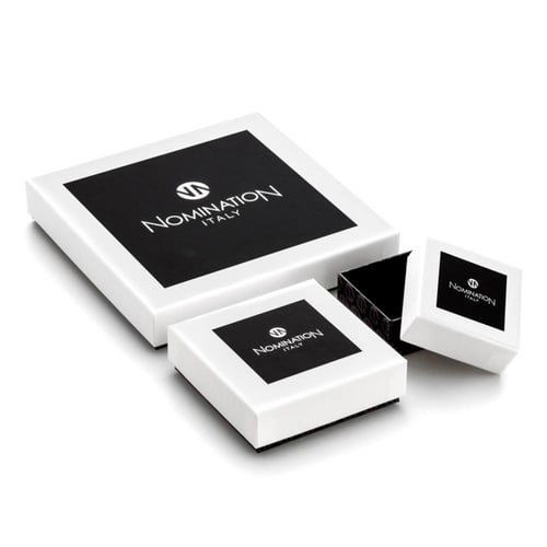 حلق فضي زريكون وردي