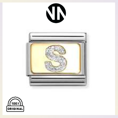 حرف كلاسك Sذهبي