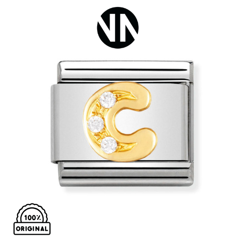 شكل تركيب كلاسيك ذهبي حرف C