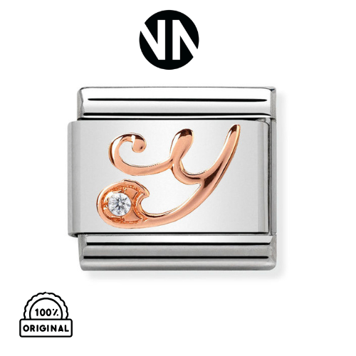 شكل تركيب كلاسيك روز قولد حرف Y