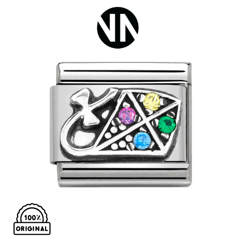 شكل تركيب كلاسك فضي طياره ورق ملونه