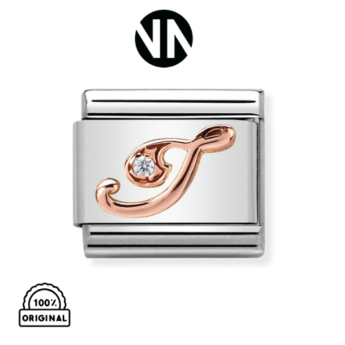 شكل تركيب كلاسيك روز قولد حرف I