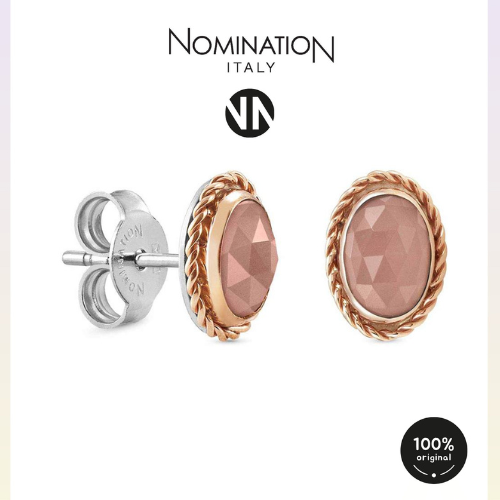 حلق فاشن روز قولد Apricot Chlcedony