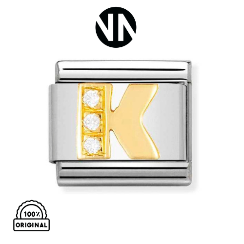 شكل تركيب كلاسيك ذهبي حرف K