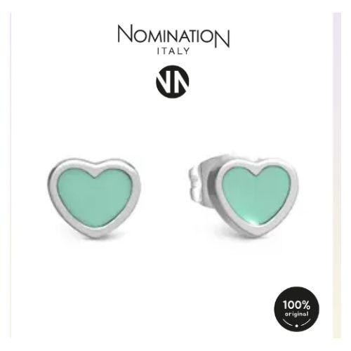 حلق فضي قلب تيفاني