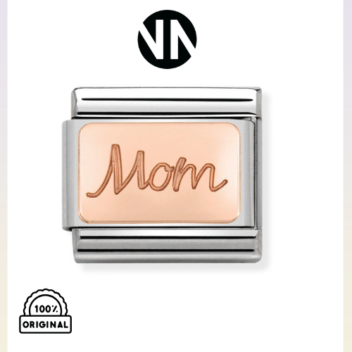 شكل تركيب كلاسك روز قولد زيركونMOM PLATE