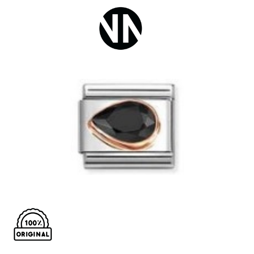 شكل تركيب روز قولدحجر زيركون Black LEFT