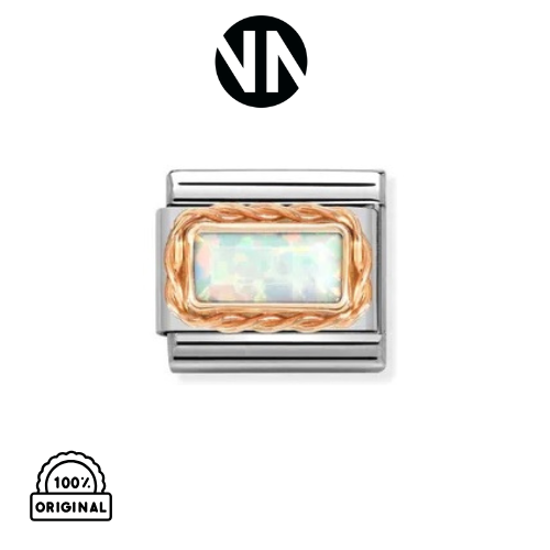 شكل تركيب كلاسيك حجر روزقولدWHITE OPAL