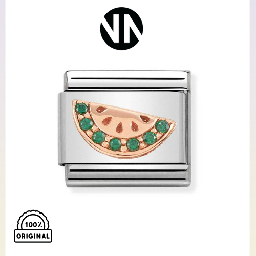 شكل تركيب كلاسك روز قولد زيركونMELON WITH CZ"
