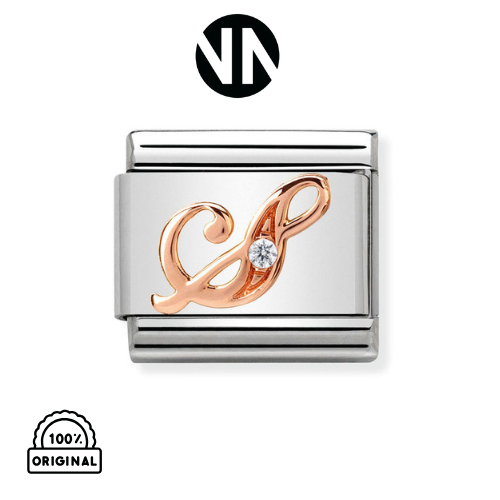 شكل تركيب كلاسيك روز قولد حرف S