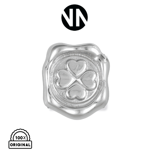 شكل تركيب كلاسك فضي قلوب