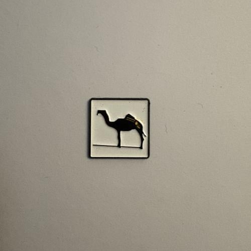 ملصقات معدنية لوحة جمل