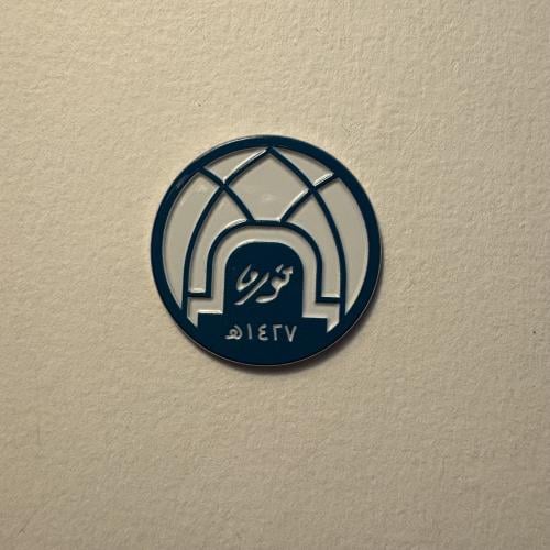 ملصقات معدنية جامعة الاميرة نورك