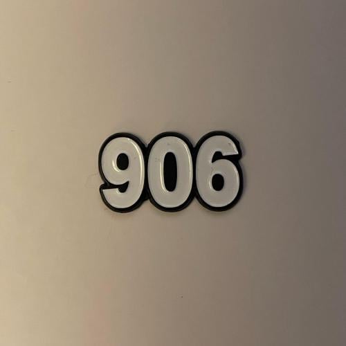 ملصقات معدنية 906