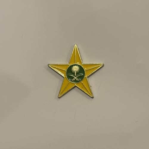 Metallic star stickers