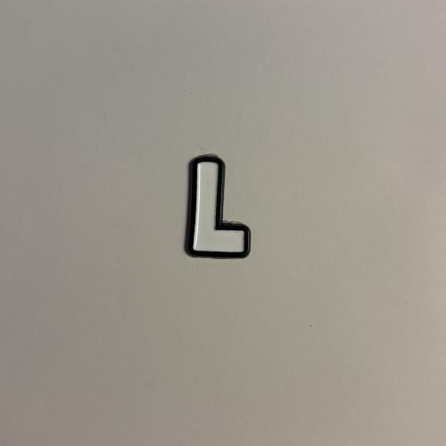 ملصقات معدنية L