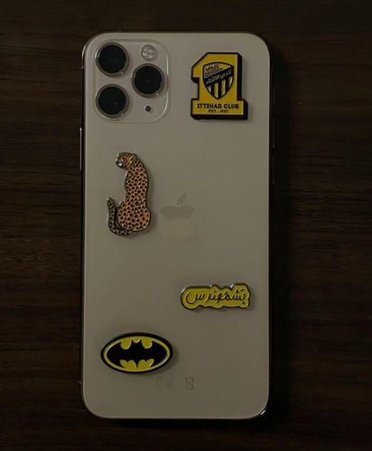 ملصقات معدنية رمضان كريم