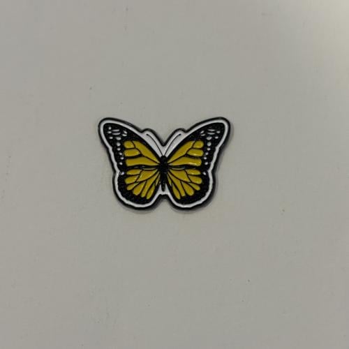 ملصقات معدنية فراشة