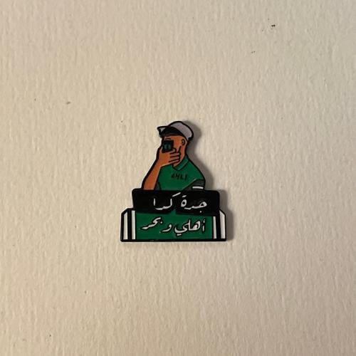 ملصقات معدنية الاهلي و بحر