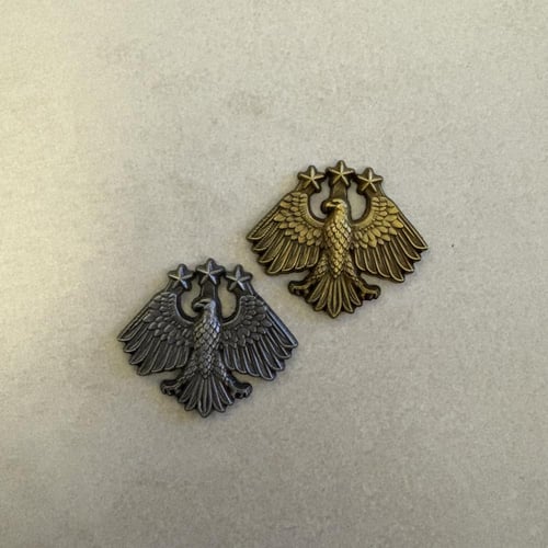 ملصقات معدنية سوريا ذهبي