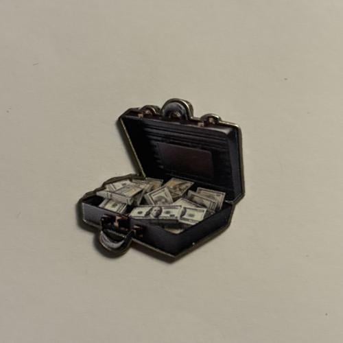Dollar metal stickers