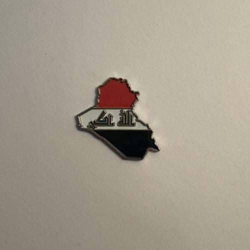 ملصقات معدنية خريطة العراق