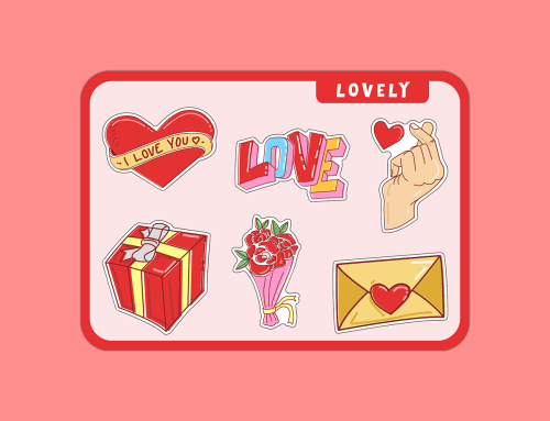ستيكرات Lovely