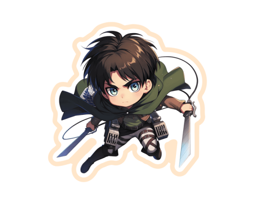 ستيكر انمي هجوم العمالقة