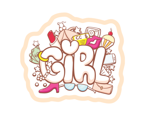 ستيكر فاشن قيرل