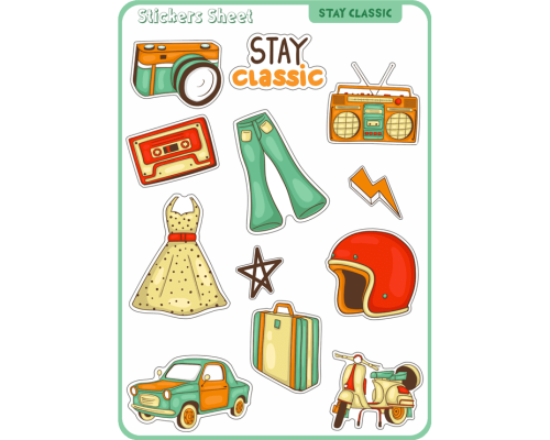ستيكرات Classic