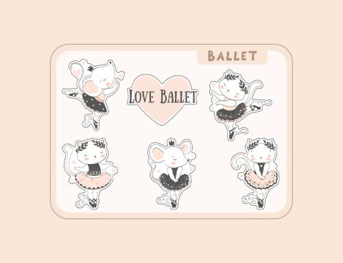 ستيكرات Ballet