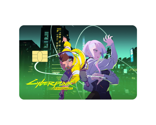 ستيكر بطاقة صراف - سايبر بانك