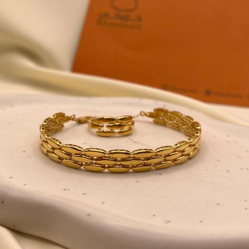 سوارة وخاتم عيار 21