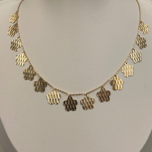 شوكر وردة عيار 18