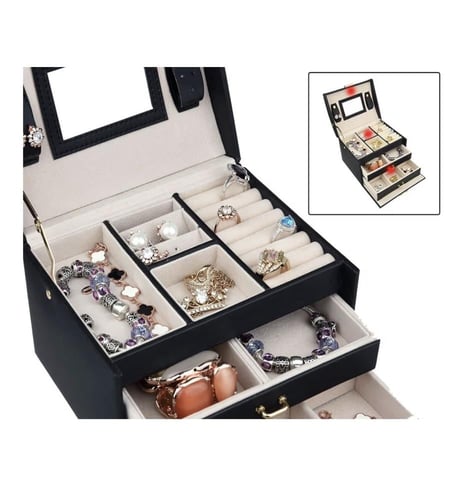 صندوق فاخر منظم مجوهرات