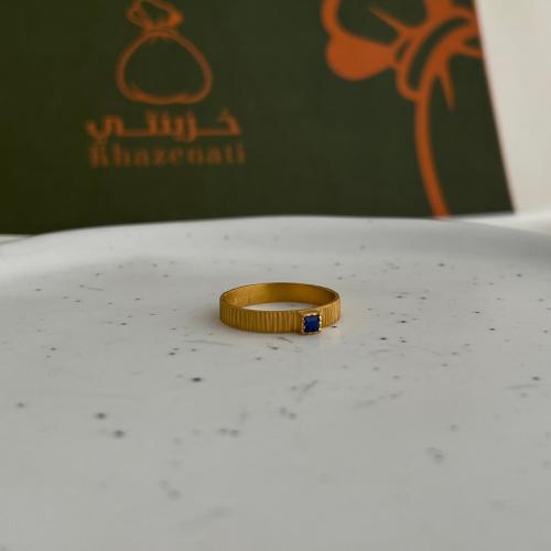 خاتم عيار 21 هاند ميد شغل يدوي