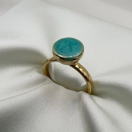 نصف طقم بميناء تيفاني عيار 18 ذهب صافي