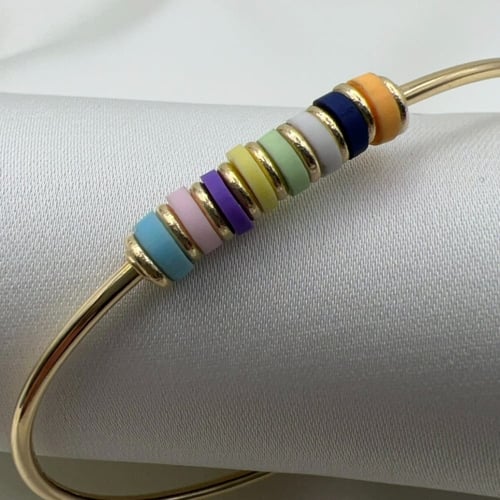 سواره بناتيه ملونه عيار 18