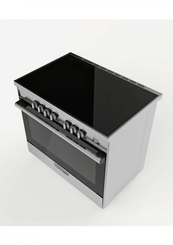 مطبخ جليم غاز (كهرباء) 60*90، 5شعلات سيراميك - أست...