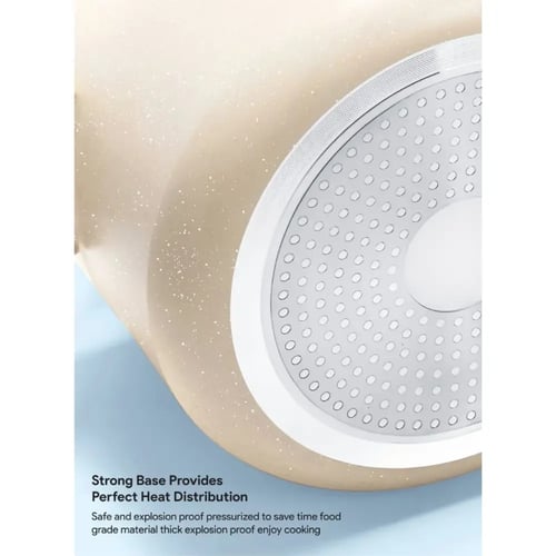 قدر ضغط جرانيت من ديليتشي سعة 9 لترًا ، بضمان لمدة...