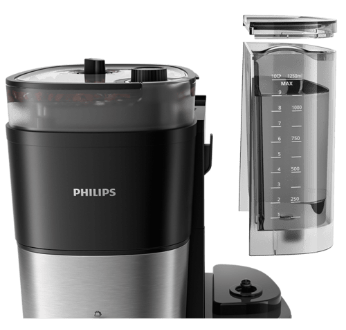 فيليبس الكل في واحد صانع القهوة بالتنقيط مع طاحونة...