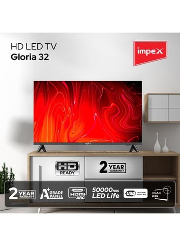 شاشة امبكس جلوريا عادي 32 بوصة GLOREA 32 HD LED TV