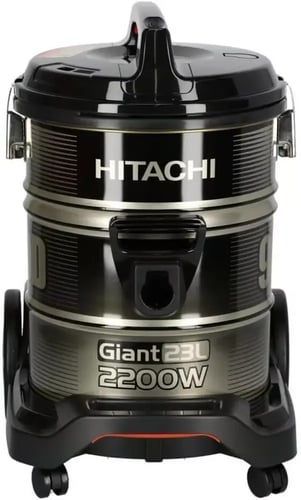 مكنسة هيتاشي برميلية | 2200 واط | سعة 23 لتر | أسو...