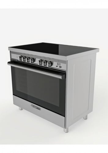 مطبخ جليم غاز (كهرباء) 60*90، 5شعلات سيراميك - أست...