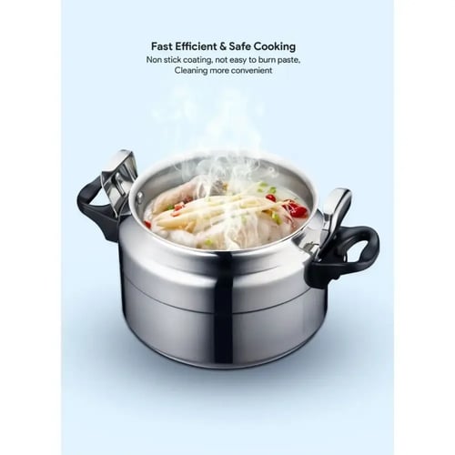 قدر ضغط ألومنيوم من ديليتشي سعة 9 لترًا مع ضمان لم...