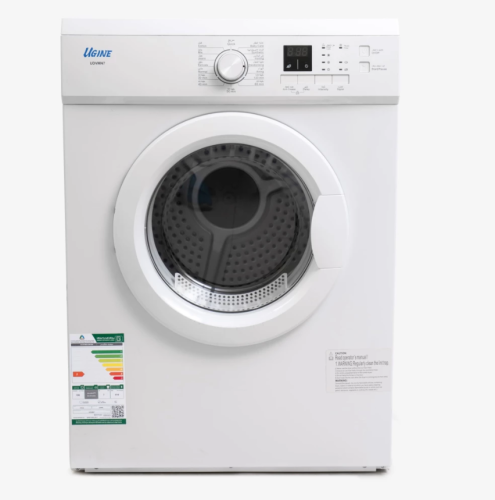 أوجين نشافة ملابس ,7كغ ,16 برنامج, أبيض - UDAVM7W