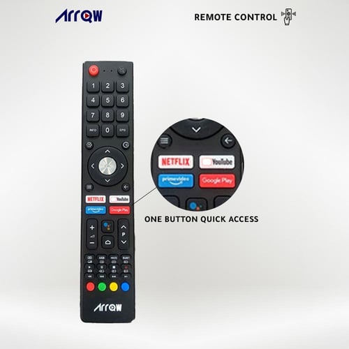 تلفزيون كيو إل إي دي 4K ذكي 65 بوصة أركيو بنظام تل...