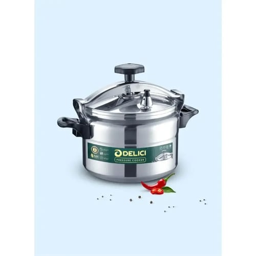 قدر ضغط ألومنيوم من ديليتشي سعة 9 لترًا مع ضمان لم...