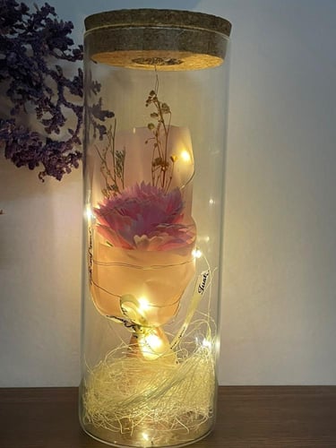 اضاءة الوردة الخالدة